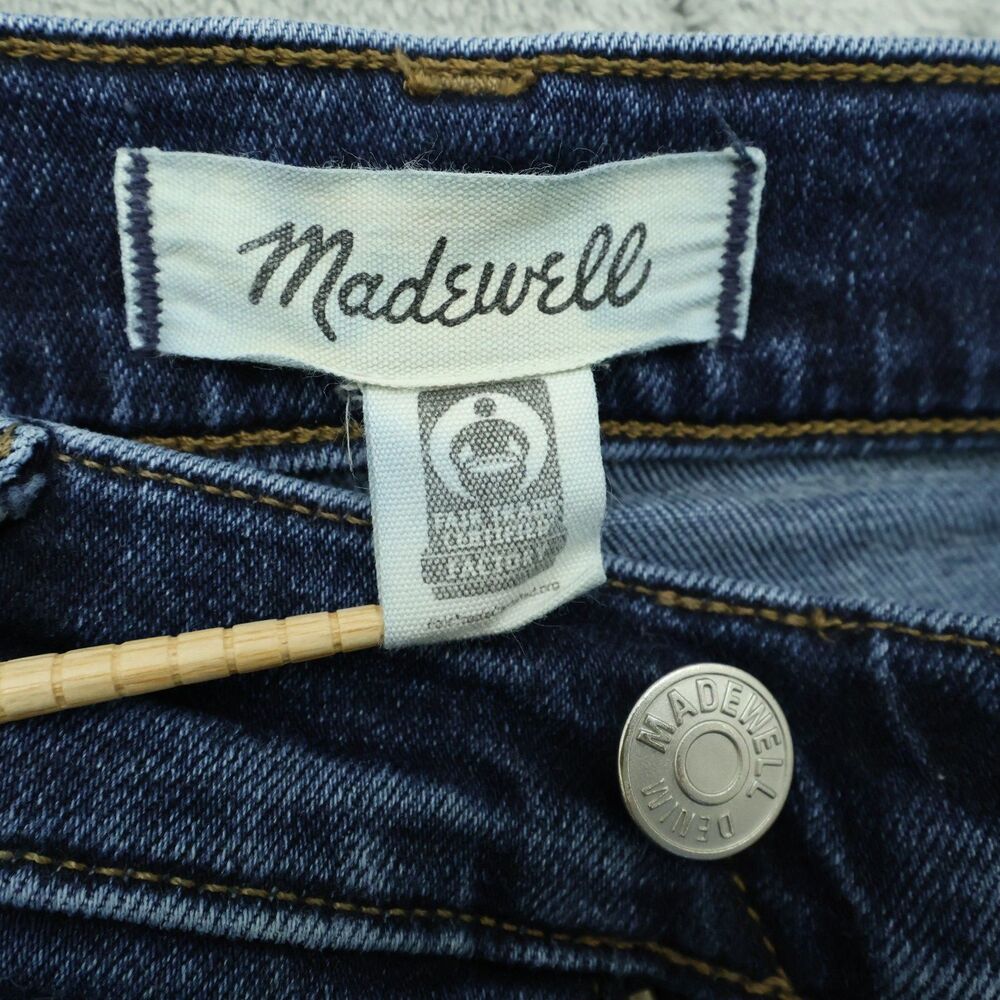 Madewell Jeans Women's Size 28 High-Rise Perfect Vintage Straight 28" Inseam - Picture 11 of 16